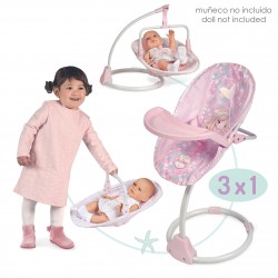 Chaise Haute Balançoire 3x1 pour poupée Ocean Fantasy DeCuevas Toys 51541 | DeCuevas Toys