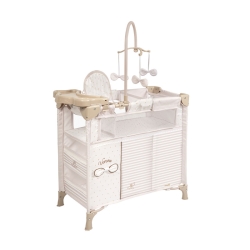 Armoire à langer pour poupée avec accessoires Verona DeCuevas 53078