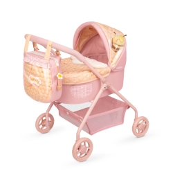 Poussette de poupée Ma première poussette avec peluche Honey DeCuevas 86070