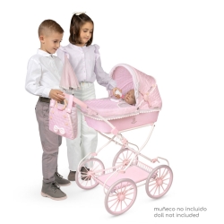 Poussette de Poupées Sophie Pliable avec Ombrelle DeCuevas 81075 | DeCuevas Toys